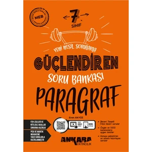 Ankara Yayınları 7 Sınıf Paragraf Soru Bankası Güçlendiren