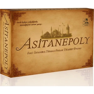 Metropol Asitanepoly Eski Istanbul Temalı Emlak Ticaret Kutu Oyunu - Masa Oyunu (Nostaljik Monopoly)
