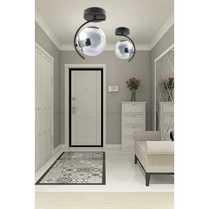 ESSLİGHT EVREN TEKLİ PLAFONYER AVİZE (FÜME CAMLI) ANTRE HOL OFİS