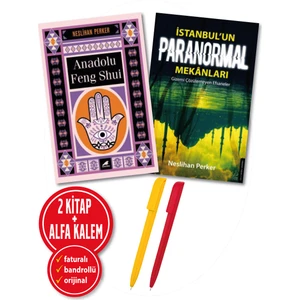 Alfa Kalem+ Neslihan Perker 2 Kitap Yeni (Anadolu Feng Shui+Istanbul’un Paranormal Mekanları) Destek