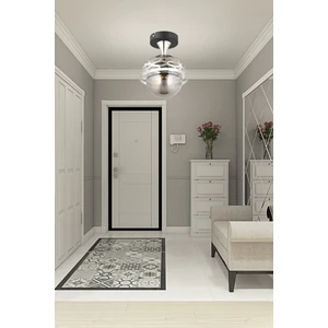 ESSLİGHT LEMA TEKLİ PLAFONYER AVİZE (FÜME CAMLI) ANTRE HOL