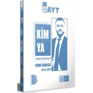 2026 Ayt Kimya Video Çözümlü Soru Bankası