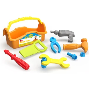 10 Parça Çocuk Tamir Seti – Matkaplı Oyuncak Alet Takımı, 3-5 Yaş