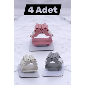 4 Adet Duvara Monte Mop Paspas Tutucu Askı Yapışkanlı Mop Süpürge Paspas Temizleme Fırçası Tutucu