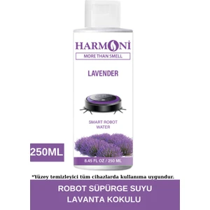 Lavanta Akıllı Robot Süpürge Suyu, Sprey Mop Suyu  Robot Süpürge Deterjanı Yüzey Temizleyici 250ML