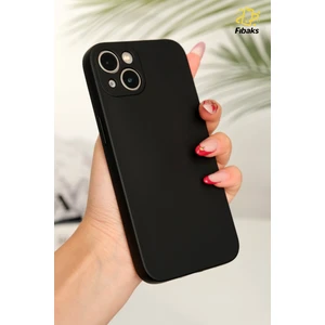 iPhone 13 Kılıf Kadife Lansman Soft Yumuşak Liquid Silikon Kamera Korumalı Mara