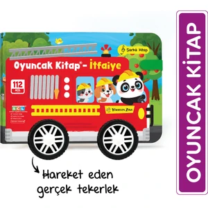 Yükselen Zeka Oyuncak Kitap - Itfaiye (Gerçek Tekerlekli) Kolektif