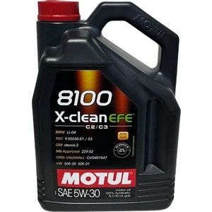 8100 X-Clean Efe 5W-30 5 Litre Motor Yağı (Üretim Yılı: 2024)