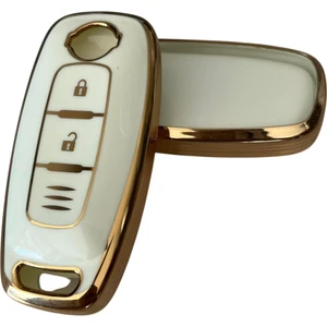 Nissan Yeni Kasa Uyumlu Qashqai  X-Trail Juke Smart Kumanda Anahtar Kılıfı Oto Anahtarlık