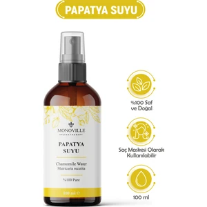 Papatya Suyu Cilt ve Saç Toniği 100 ml (Chamomile Water)