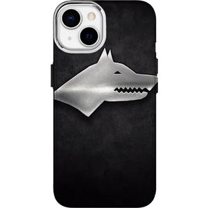 IPHONE 13 Uyumlu Özel Bozkurt Tasarımlı Lüks Silikon Kılıf