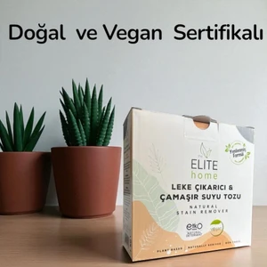 The Elite Home Doğal ve Vegan Sertifikalı Leke Çıkarıcı ve Çamaşır Suyu Tozu 1 kg