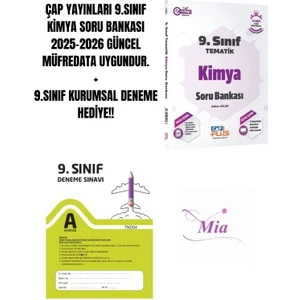 Çap Yayınları 9.sınıf Kimya Soru Bankası Hediyeli