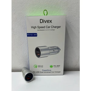 DA-316 Araç Çakmaklık Uyumlu Hızlı Şarj Cihazı Pd 38W + Type-C & USB