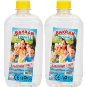 2'li Köpük Baloncuk Tabancası Yedek Likit