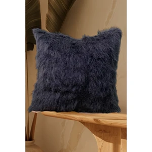 Peluş Kırlent Kılıfı - Siyah