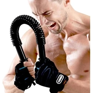 Bük Bük Egzersiz Yayı 20 kg Direnç Siyah Bükbük Yay Direnç Yayın Power Twister