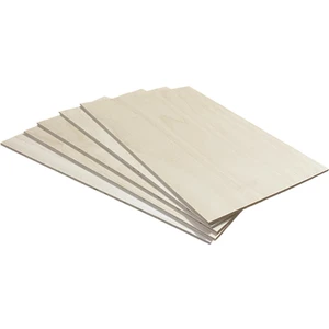 4mm A4 Ebat Huş Kontraplak 1. Sınıf Ithal, Iki Yüzü Budaksız Yakma Dağlama, Hobi 4 Adet