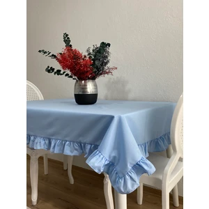 Pamuk Polyester Fırfırlı Masa Örtüsü