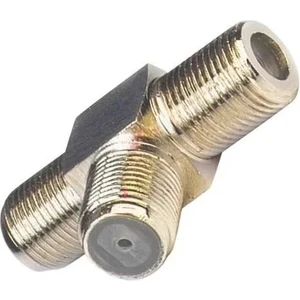 F Konnektör T Fiş Çanak Anten Kablo Bağlantı Konnektörü 5 Adet