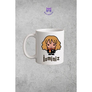 Hermione Çift Taraflı Baskılı Kupa Bardak - Harry Potter