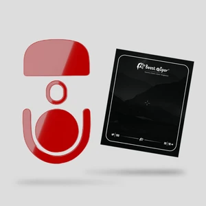 (Logi) Superlight Dex Mouse Skate (Red Edition) %100 Ptfe