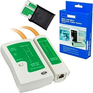 RJ11 RJ45 Cat5 Network Kablo Test Kontrol Bağlantı Cihazı Yeni Model