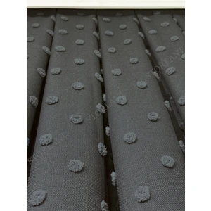 Puffy Ponpon Desenli Keten Fon Perde L Tercih Edilen -  Ürün Sık Pile L Aksesuar Hediyeli