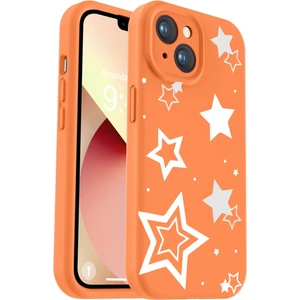 iPhone 13/ 14 Uyumlu Içi Kadifeli Özel Baskılı Renkli Lansman Kılıf