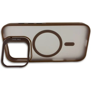 Apple Iphone 11 Uyumlu Kılıf Standlı Mat Magsafe Metal Tuşlu Kamera Lens Hediyeli Nevada Case