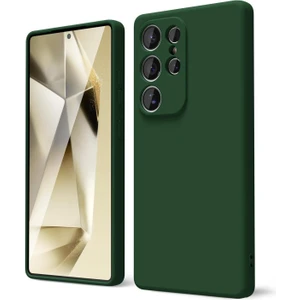 Samsung Galaxy S25 Ultra Uyumlu Içi Kadife Kaplı Dışı Yumuşak Renkli Lansman Kılıf