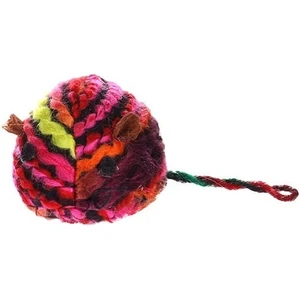 Eleine Peluş İpli Kedi Oyuncağı Renkli 4x4.5x5 Cm