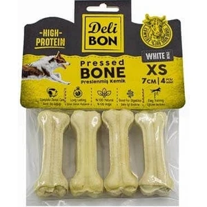Pres Kemik 7 cm XS Boy 4'lü Paket Beyaz