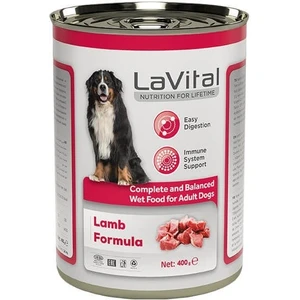 La Vital Lavital Adult Kuzulu  Destekleyici Yetişkin Köpek Konservesi 400 gr