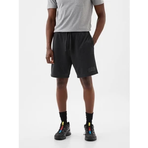 Erkek Koyu Gri 8'' Gap Logo Fransız Havlu Kumaş Şort