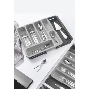 Çift Taraflı Ayarlanabilir Organizer Çekmece Içi Kaşıklık Uzayabilen Çatal Bıçaklık Düzenleyici