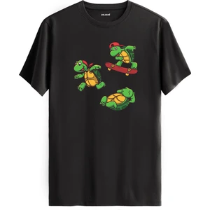 Kaplumbağa Karakter Baskılı Tişört