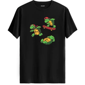 Kaplumbağa Karakter Baskılı Tişört