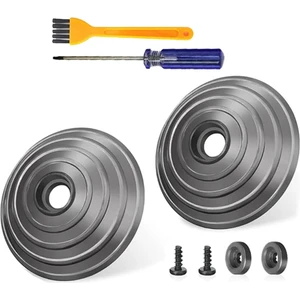 Dyson Yüksek Torklu Temizleme Başlığı Için V-Toplu Tekerlek, Dyson V6 V7 V8 V10 V11 V15 Kablosuz Elektrikli Süpürge Için Uygundur (Yurt Dışından)