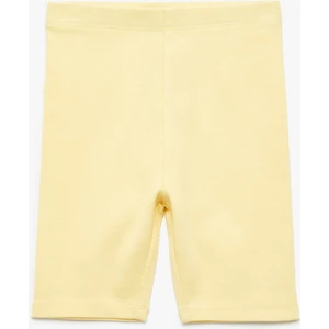 Pamuklu Beli Lastikli Basic Tayt