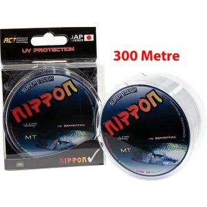 Super Tough 300M Gri Monofilament Olta Misinası