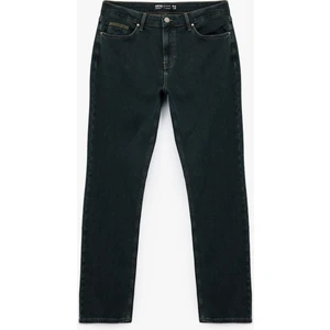 Normal Bel Pamuklu Straight Fit Jean Pantolon - Mark Jean