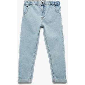 Pamuklu Relax Fit Denim Pantolon