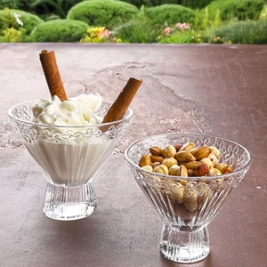 Grb-31 Cam 6 Lı Ayaklı Kase Dondurmalık