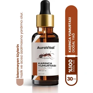 Karınca Yumurtası Yağı 30 ml Doğal – Tüy Azaltıcı, Epilasyon Sonrası Cilt Bakım Yağı