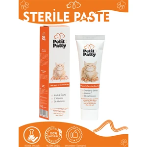 Petit Patty Sterile Paste 100G (Kısırlaştırılmış Kedilere Özel Bağışıklılık Destekleyici)
