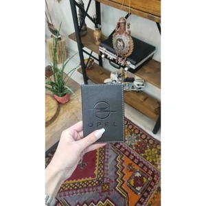 Efe Deri Opel Deri Dikişli Araç Ruhsat Kılıfı Kabı Oto Ruhsatlık Araba Ruhsat Koruyucu