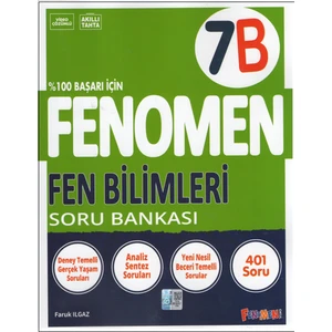 Fenomen 7. Sınıf 7b Fen Bilimleri Soru Bankası