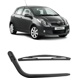 Toyota Yaris 2006-2011 Arka Cam Silecek Kolu ve Süpürgesi Kapak Takım 852410D010