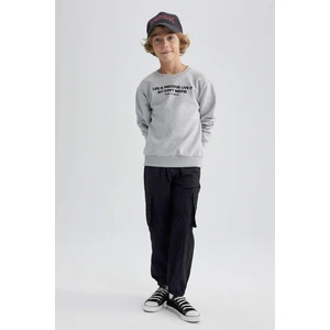 Erkek Çocuk Kargo Jogger Paça Paraşüt Pantolon B2589A823AU